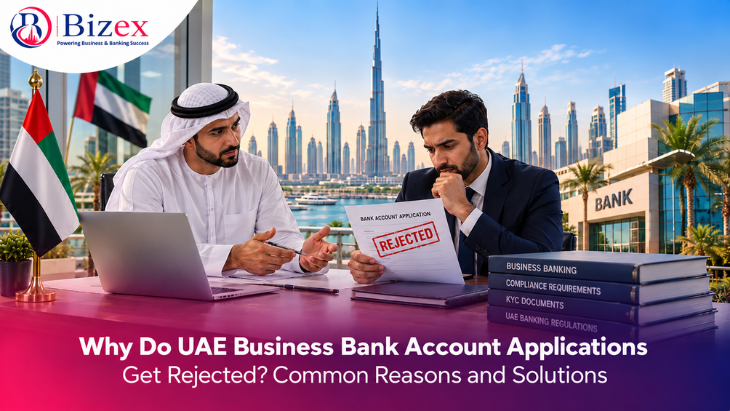 Why Do UAE Business Bank Account Applications Get Rejected? Common Reasons and Solutions